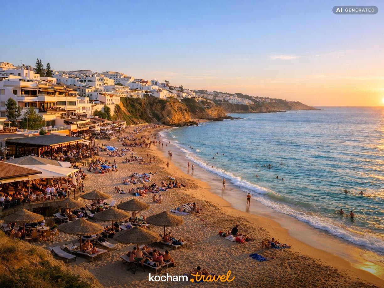 Smaki świata i popularne restauracje blisko plaży w Albufeira