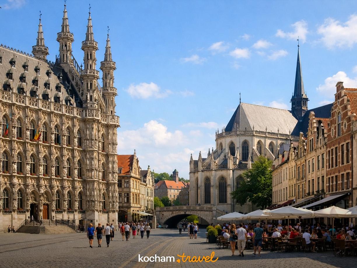 Dzień 1: Serce miasta – od Grote Markt do Wielkiego Beginażu w Leuven