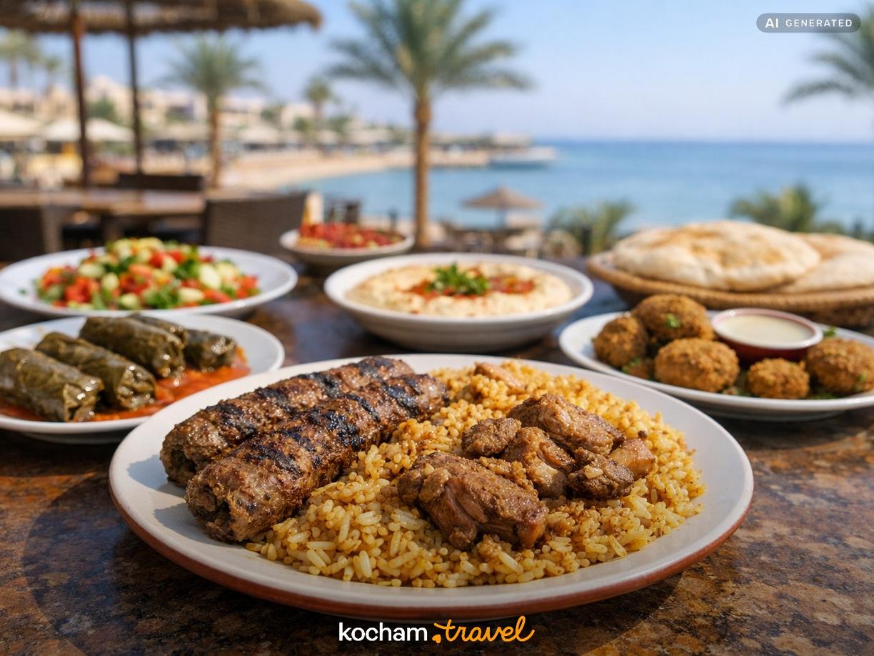 Rodzinne smaki w egipskim wydaniu w Hurghada