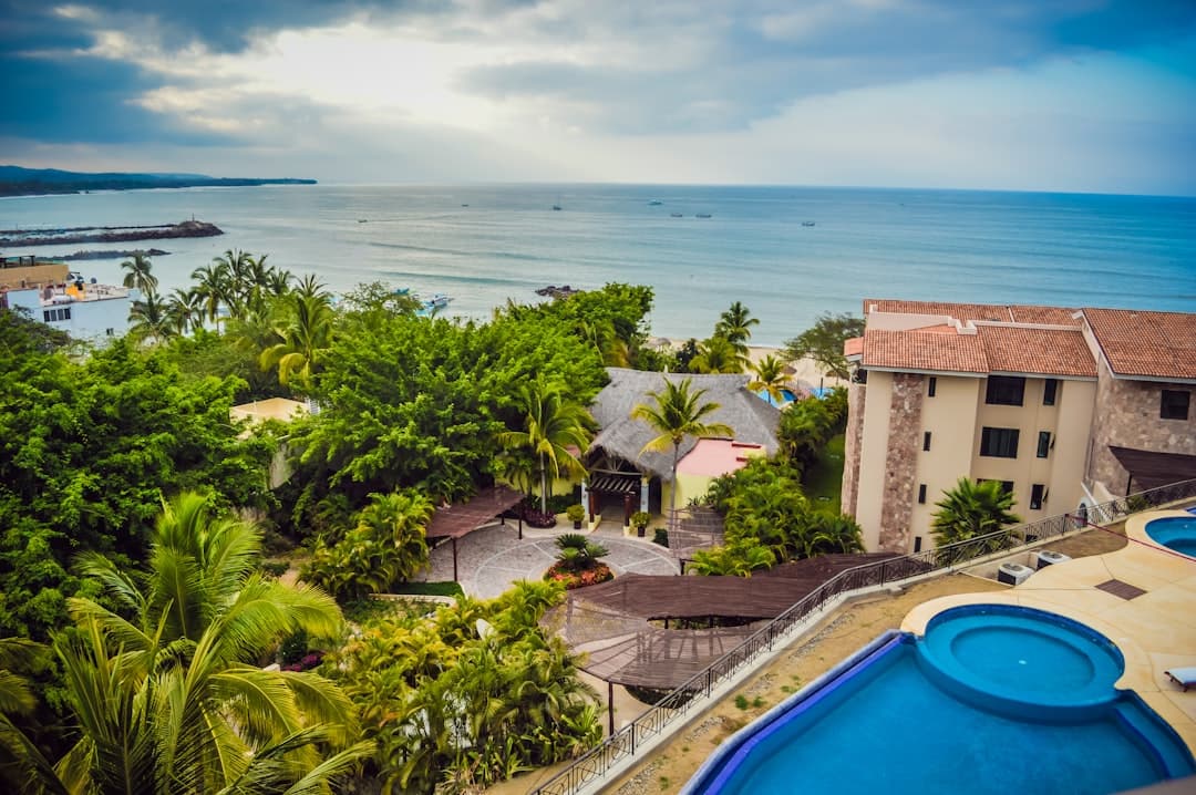 Widok luksusowego hotelu w Boquete, Panama