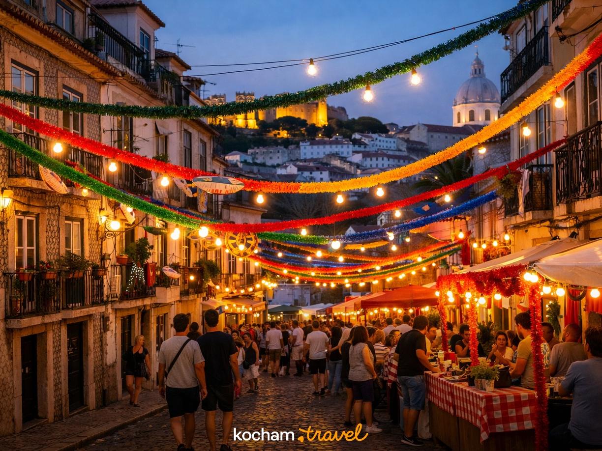 Kiedy jechać? Najlepszy termin na Festas de Lisboa w Lizbona