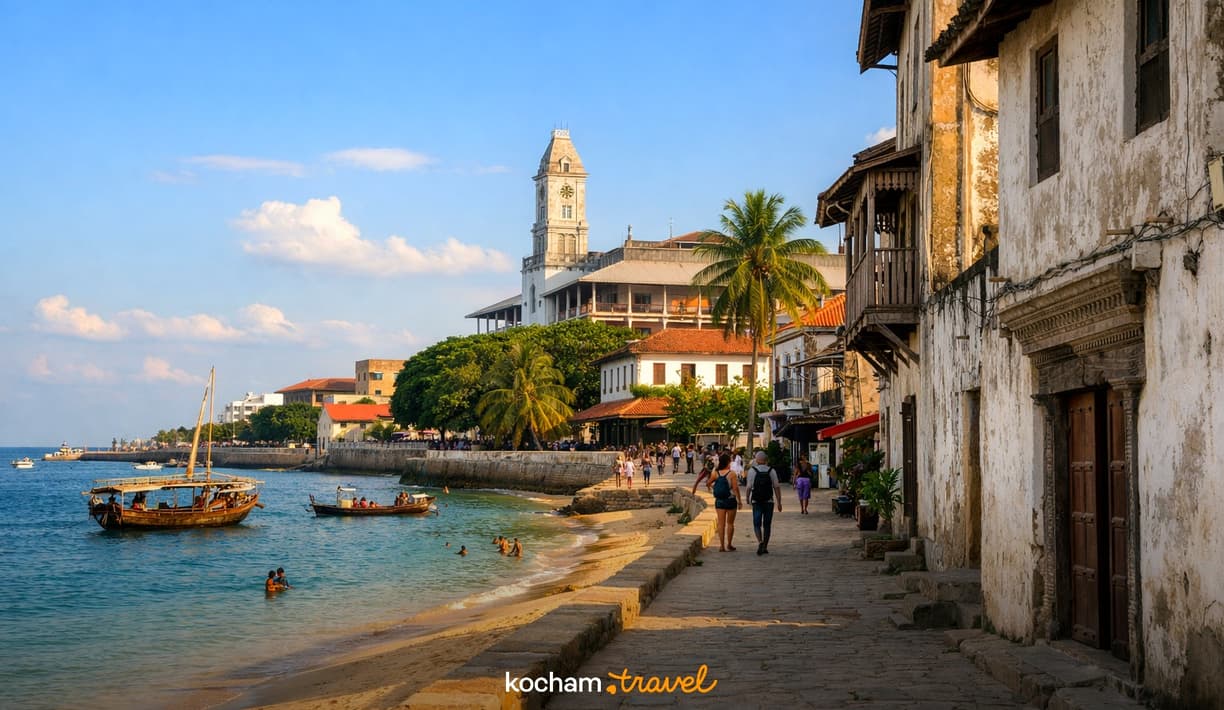Ilustracja do tematu: Gotowy plan podróży: wyjazd do Tanzanii i zwiedzanie Stone Town w 3 dni