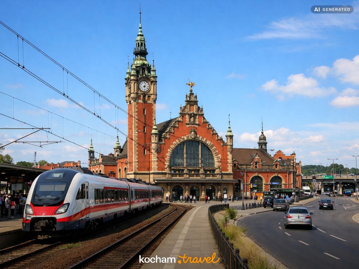 Jak dojechać do Gdańska: opcje transportu w Gdańsk