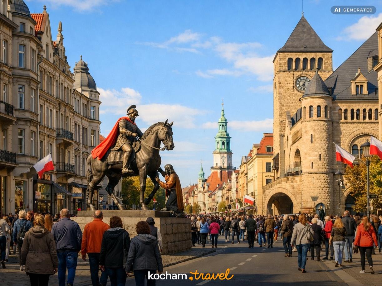 Historia i znaczenie Imienin ulicy Święty Marcin w Poznań