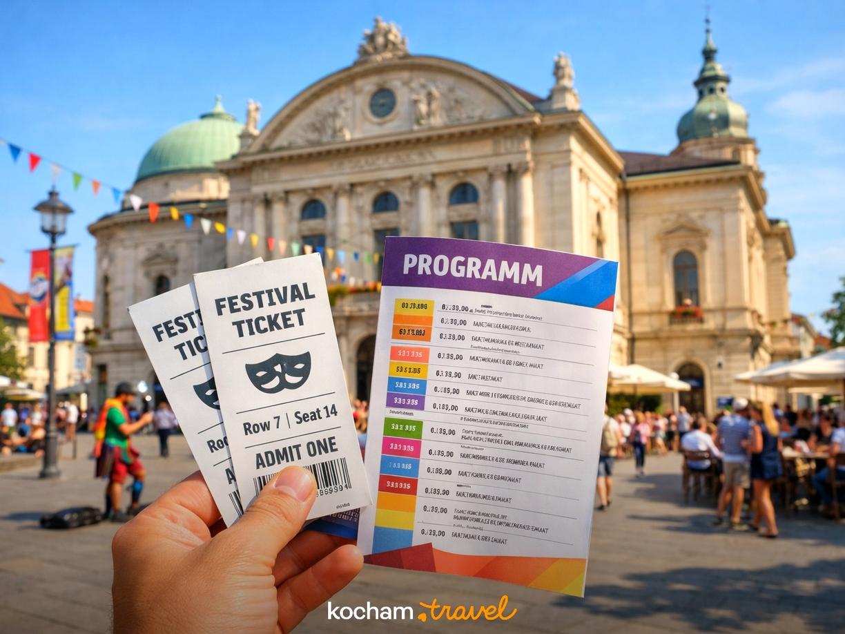 Bilety i program festiwalu: Jak to działa? w Graz