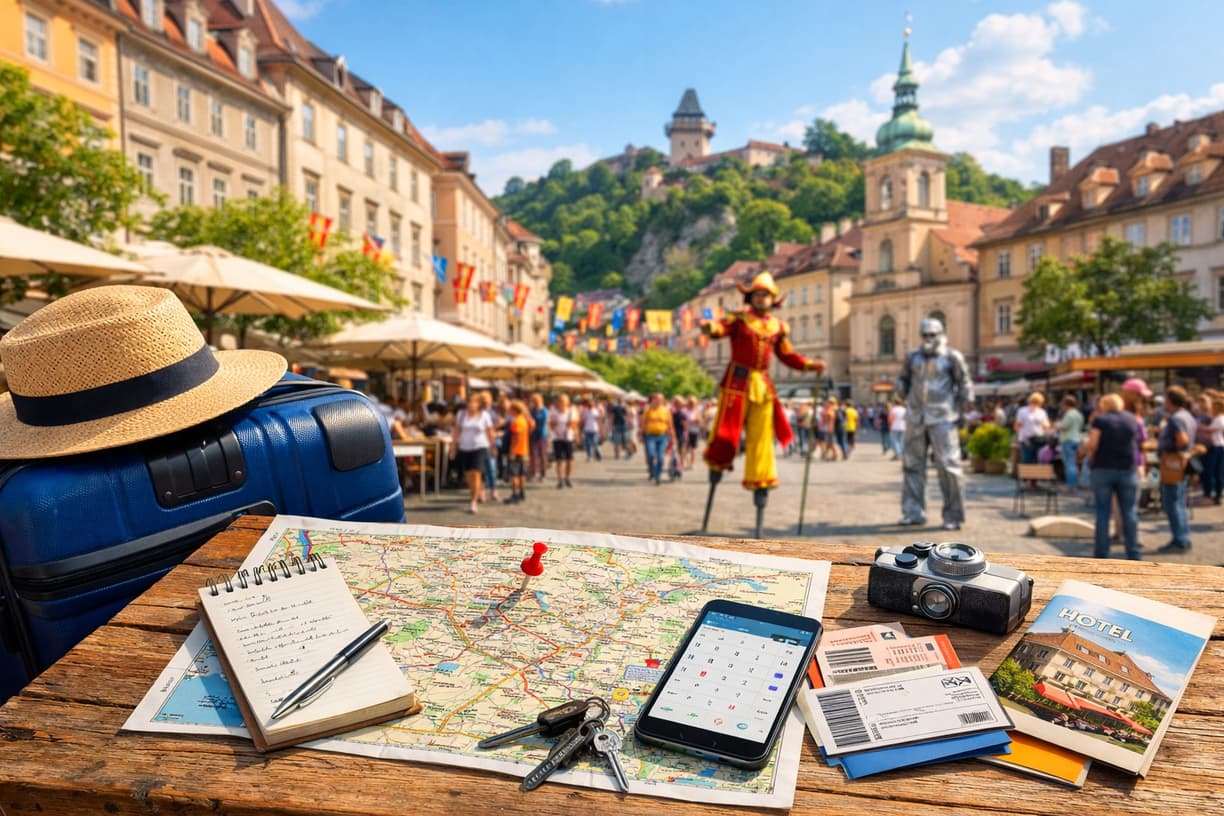 Masz pytania dotyczące planowania podróży do Grazu? w Graz