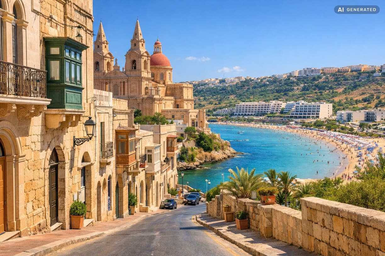Szukasz idealnego hotelu na Malcie? w Mellieħa