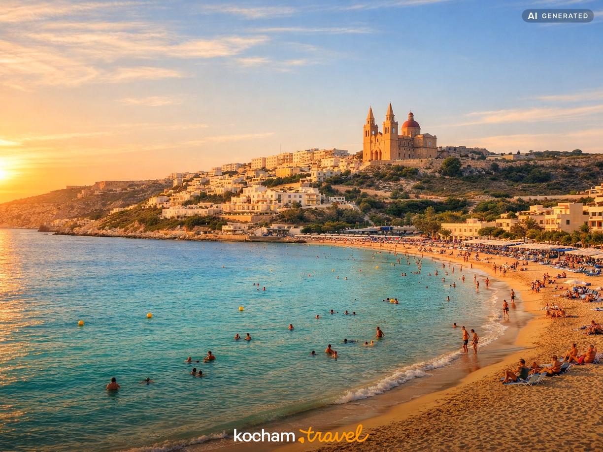 Dlaczego Mellieħa to idealne miejsce na wakacje? w Mellieħa
