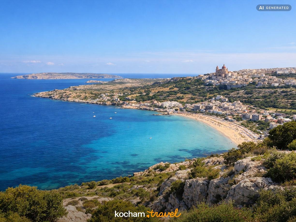 Mellieħa jako świetna baza wypadowa w Mellieħa