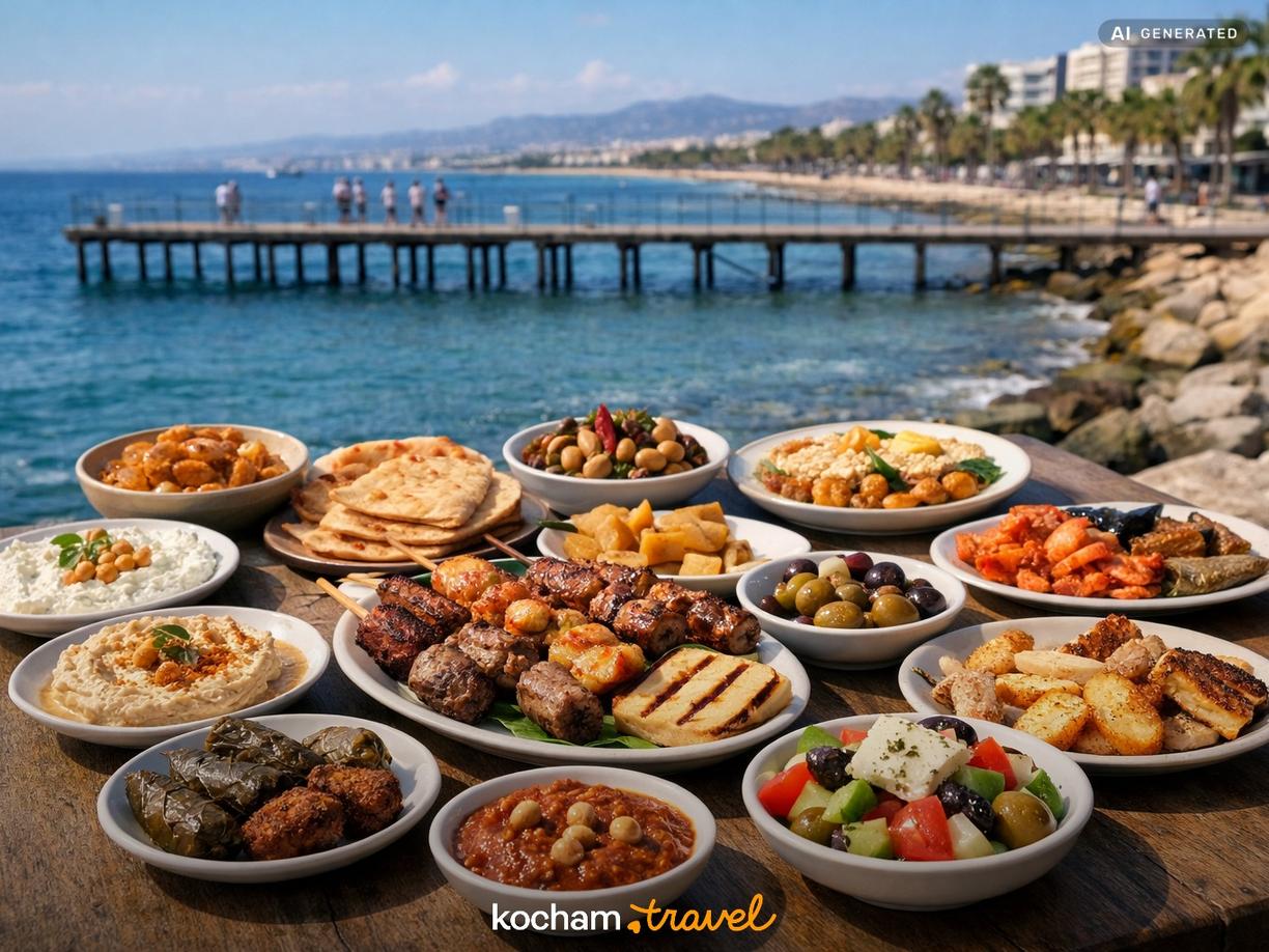 Lokalne smaki i kulinaria Cypru w Limassol