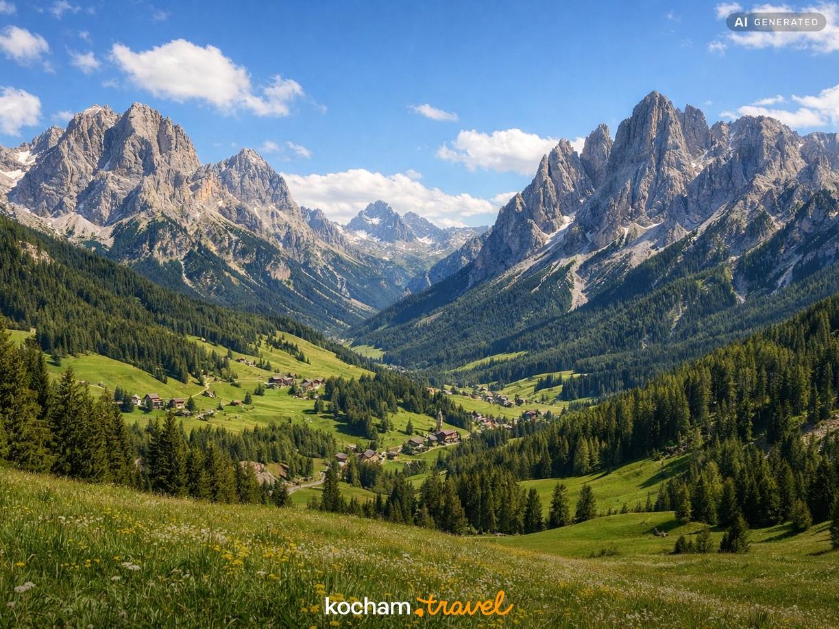 Dzień 1 i 2: Północne Włochy i magia Dolomitów w Włochy
