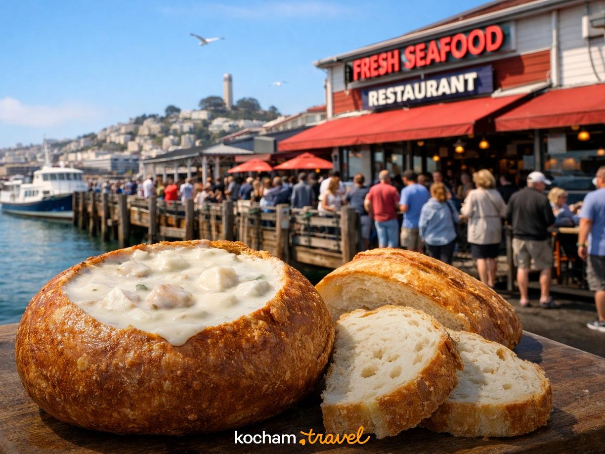 Ile kosztuje kulinarna wizytówka San Francisco? w San Francisco