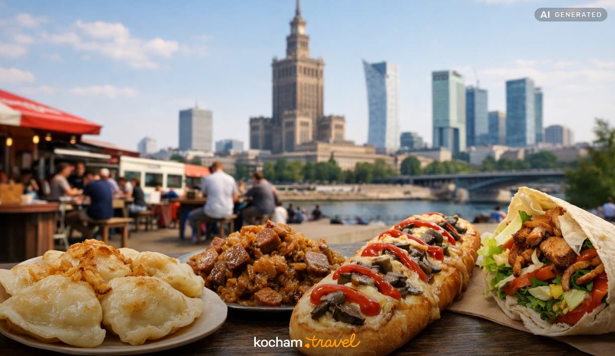 Ilustracja do tematu: Warszawa: gdzie zjeść — lokalne klasyki i street food?