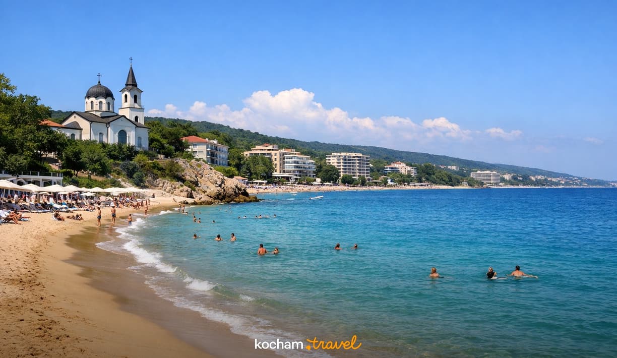Ilustracja do tematu: Jak zaplanować wakacje do: Świętego Konstantyna i Eleny, Bułgaria