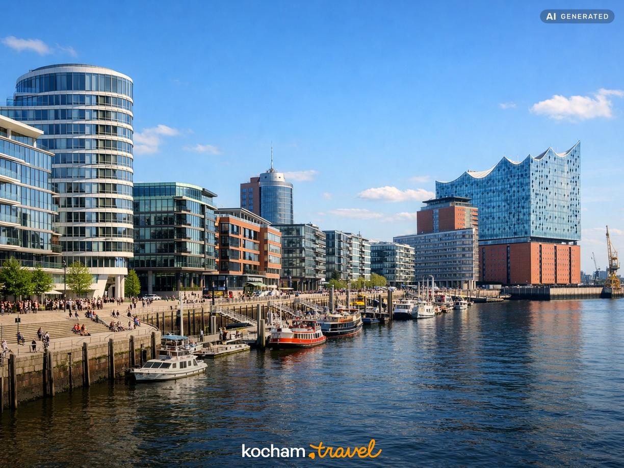 HafenCity i Nowoczesna Architektura w Hamburg