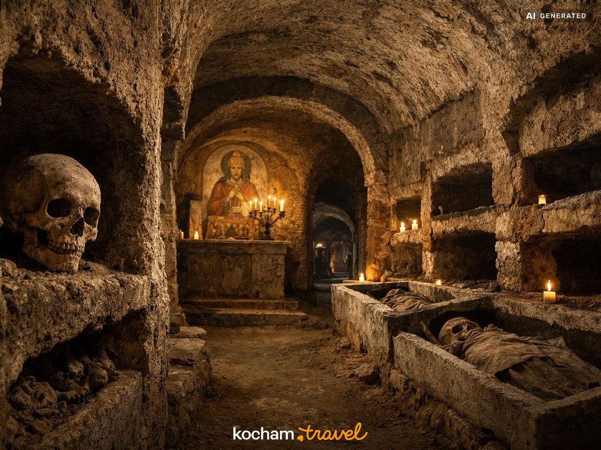 Mroczne serce miasta – Katakumby San Gennaro i San Gaudioso w Neapol