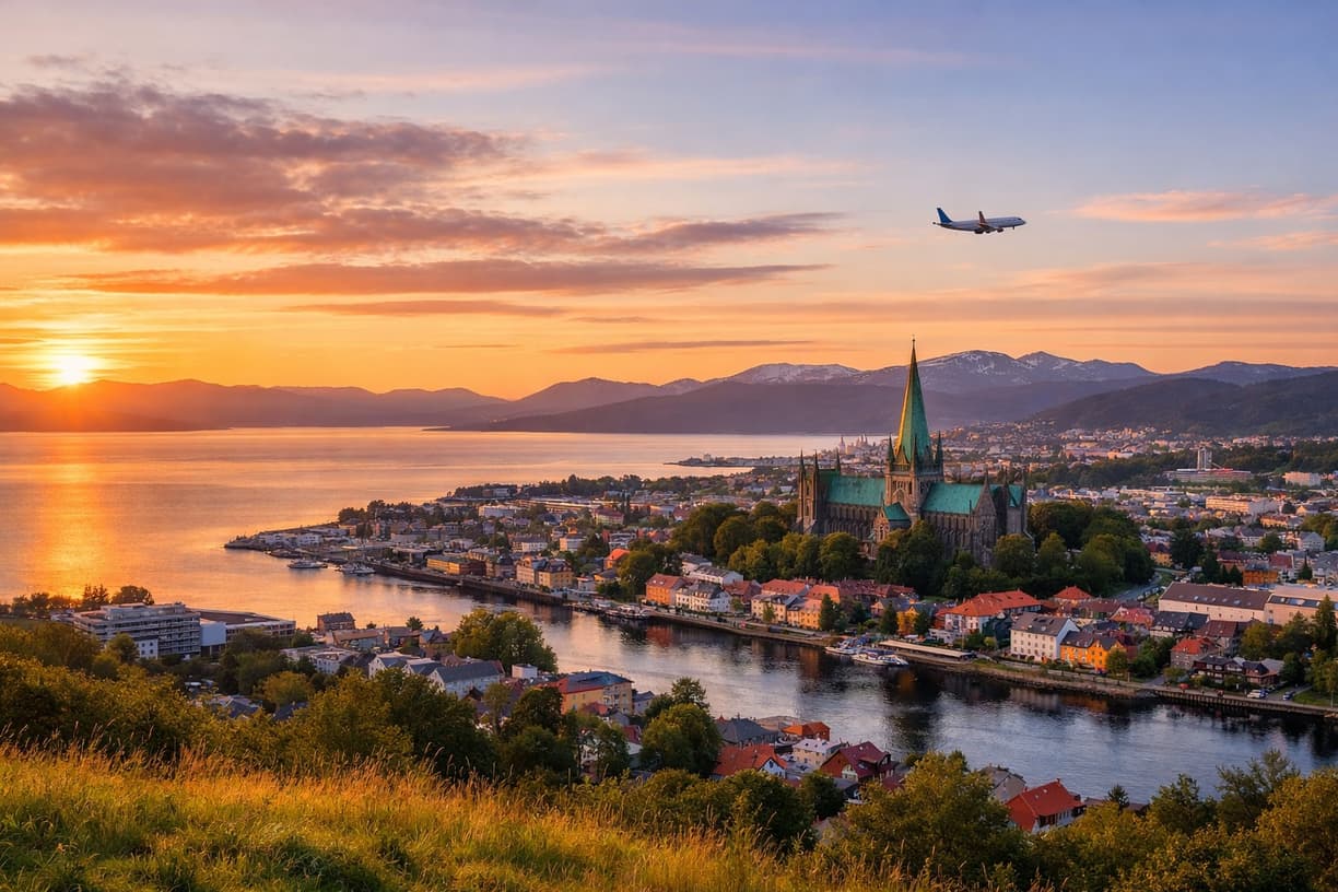 Masz pytania dotyczące podróży do Trondheim? w Trondheim