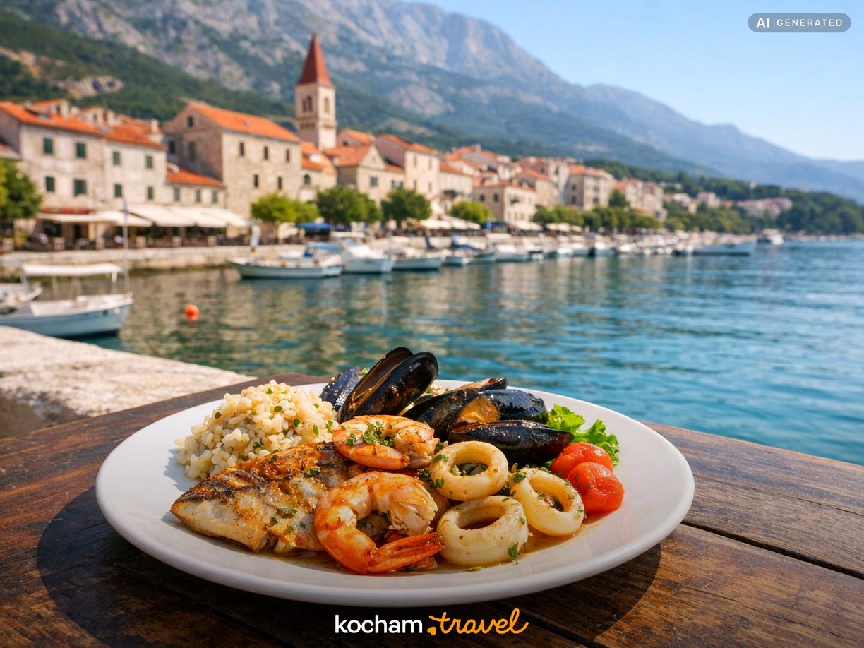 Gdzie dobrze zjeść? Lokalne klasyki i ukryte perełki w Makarska