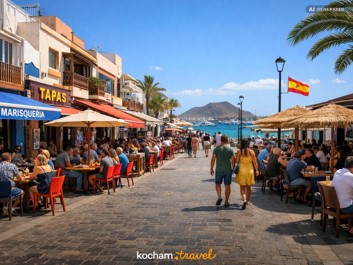 Gdzie zjeść w Corralejo - kulinarna stolica w Fuerteventura