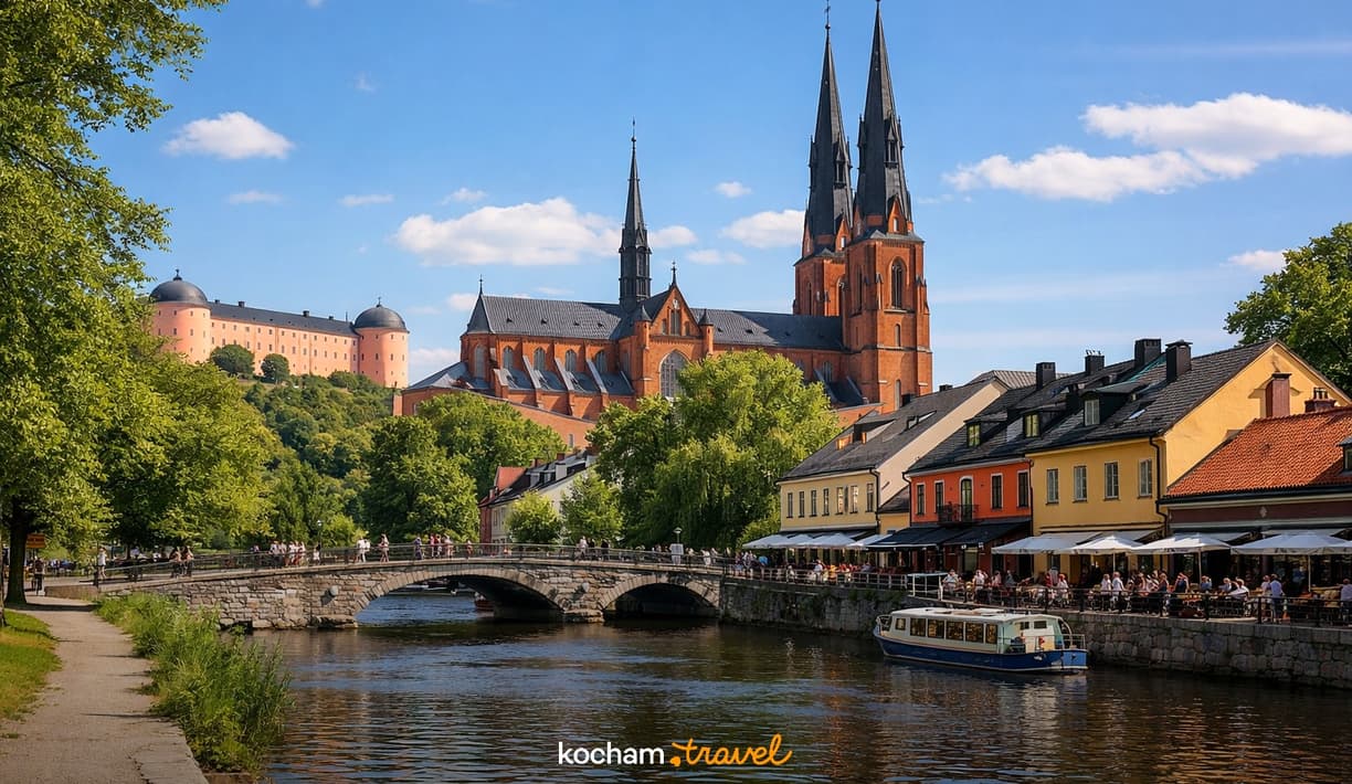 Ilustracja do tematu: Gotowy plan podróży: wyjazd na długi weekend do Uppsali w Szwecji