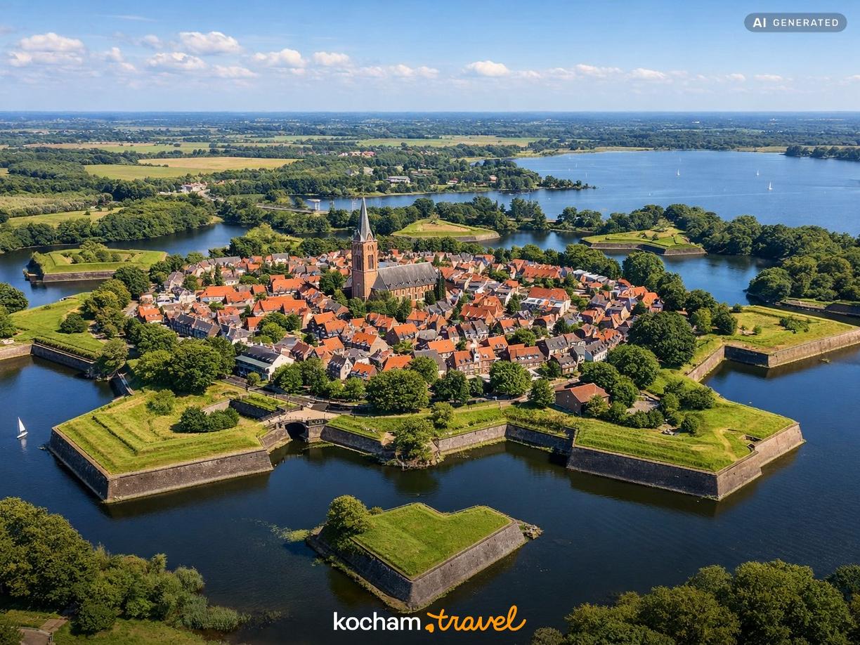 Naarden – perła holenderskiej architektury w Europa
