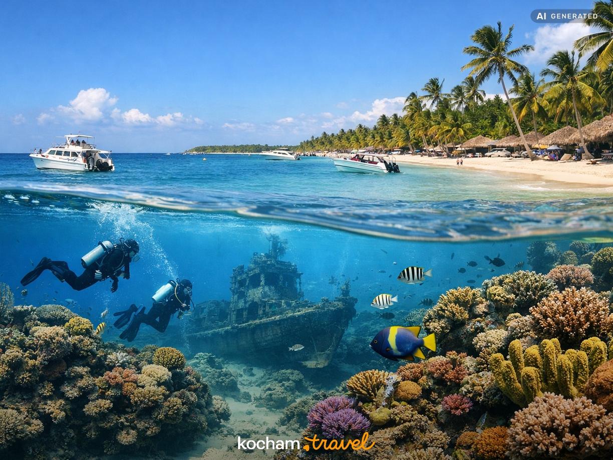 Dlaczego Bayahibe to raj dla miłośników podwodnego świata? w Bayahibe