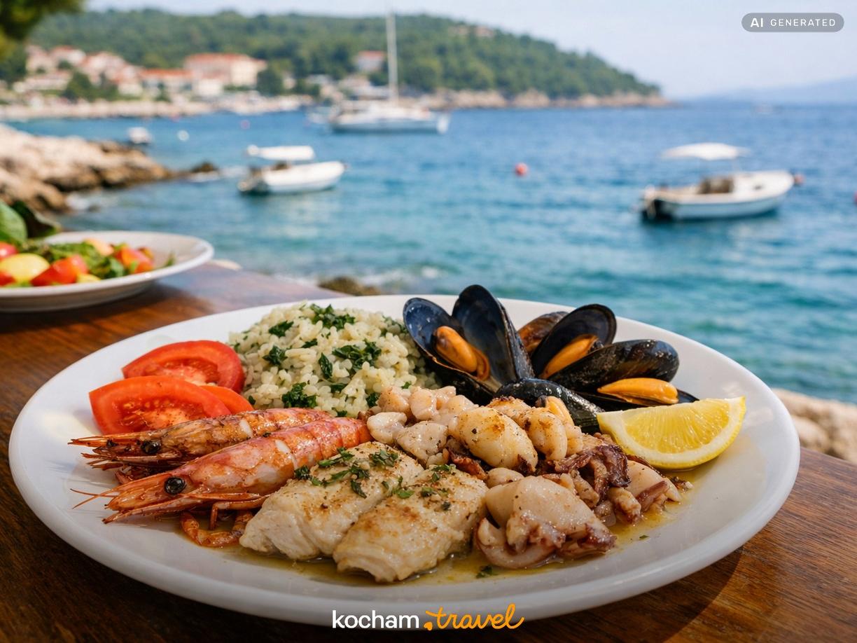 Wyżywienie: restauracje i gotowanie we własnym zakresie w Chorwacja