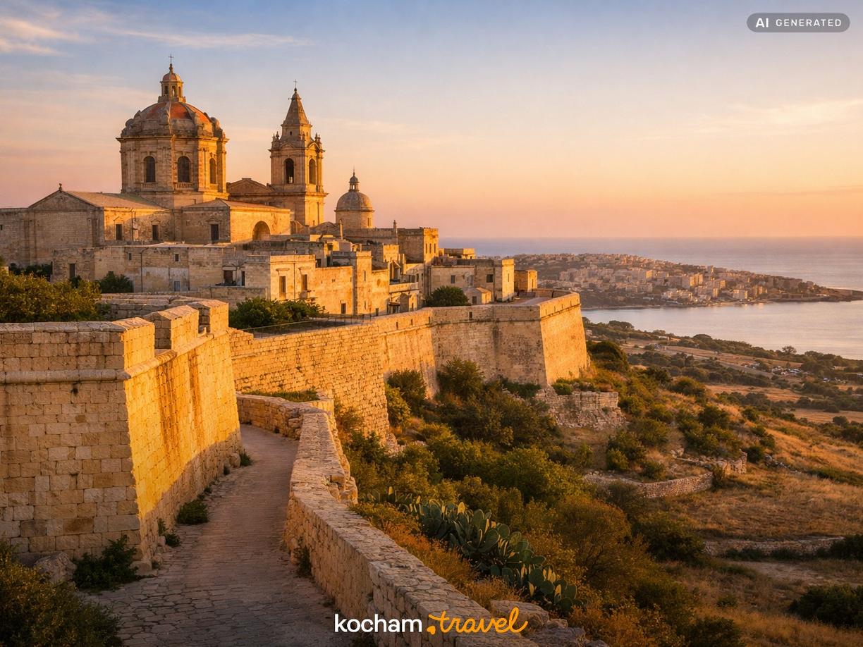 Dzień 5: Miasto ciszy Mdina i urokliwa Bugibba w Malta