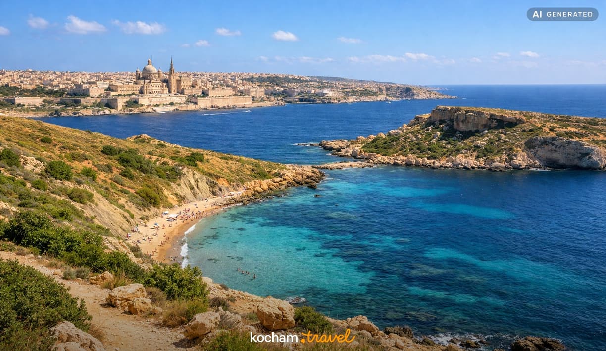 Ilustracja do tematu: Malta: jaka 7‑dniowa trasa — miasta, natura, plaże?