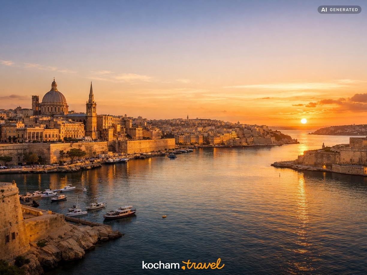 Dzień 1 i 2: Valletta, Trzy Miasta i urokliwe południe w Malta