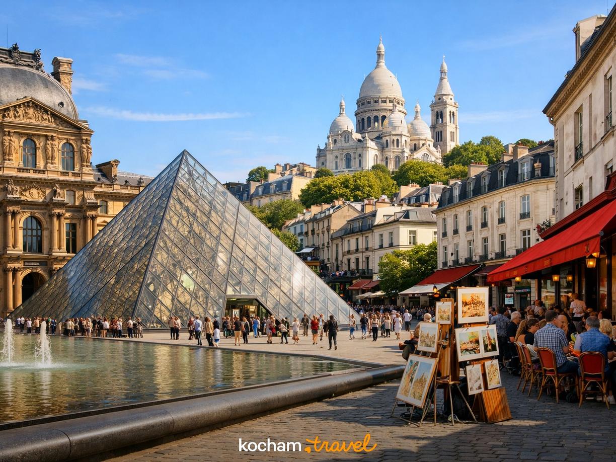 Dzień 1: Ikony Paryża i artystyczny duch Montmartre w Paryż