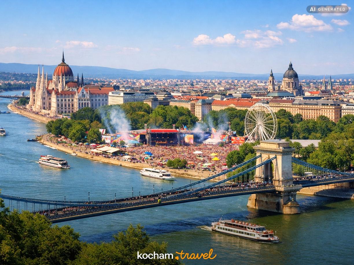 Czym jest Sziget Festival i dlaczego warto tam pojechać? w Budapeszt