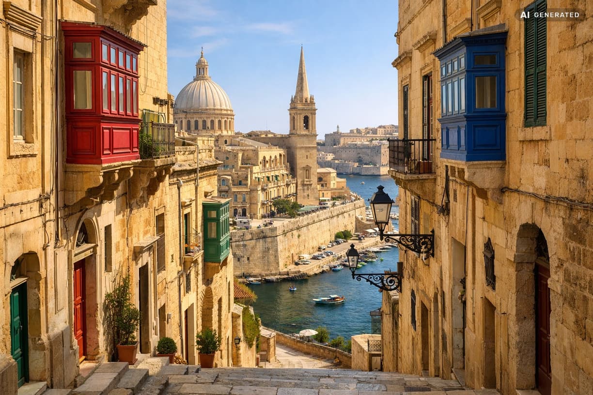 Gotowy na maltańską przygodę? w Valletta