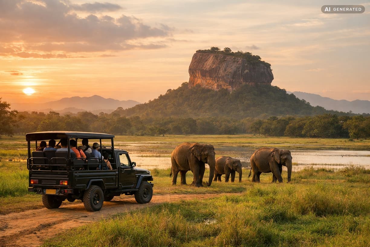 Zaplanuj swoje idealne safari na Sri Lance w Sigiriya