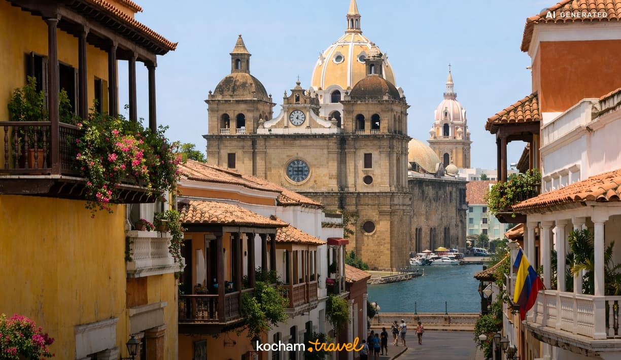 Ilustracja do tematu: Gotowy plan zwiedzania: Cartagena, Kolumbia - 3 dni