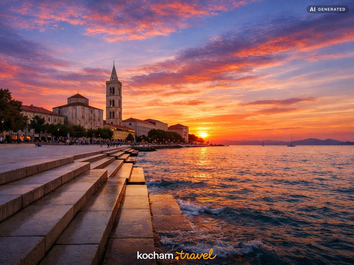 Zadar – dlaczego warto wybrać to miasto na wakacje? w Zadar