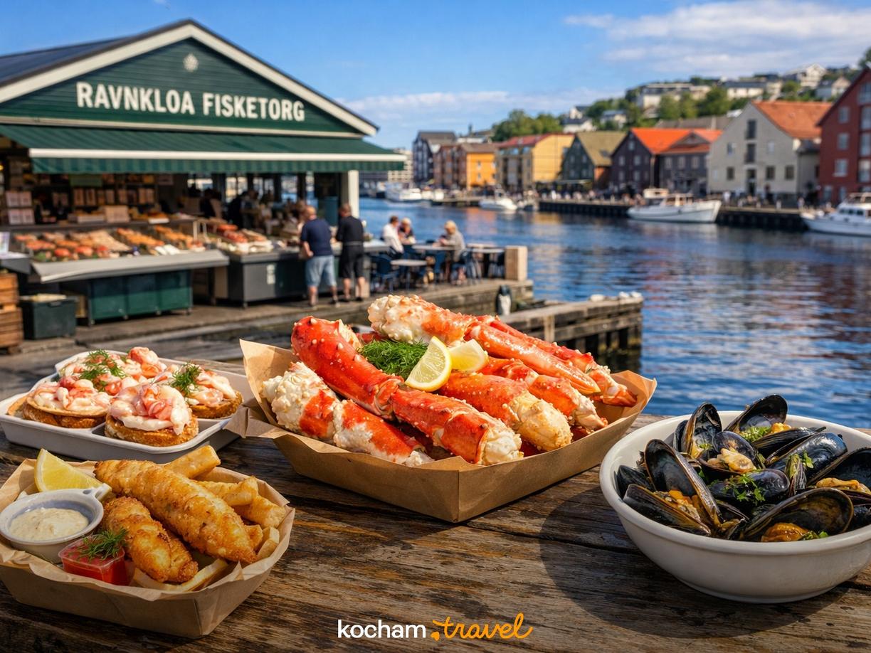 Ravnkloa Fisketorg – Serce Morskiej Kuchni Trondheim w Trondheim