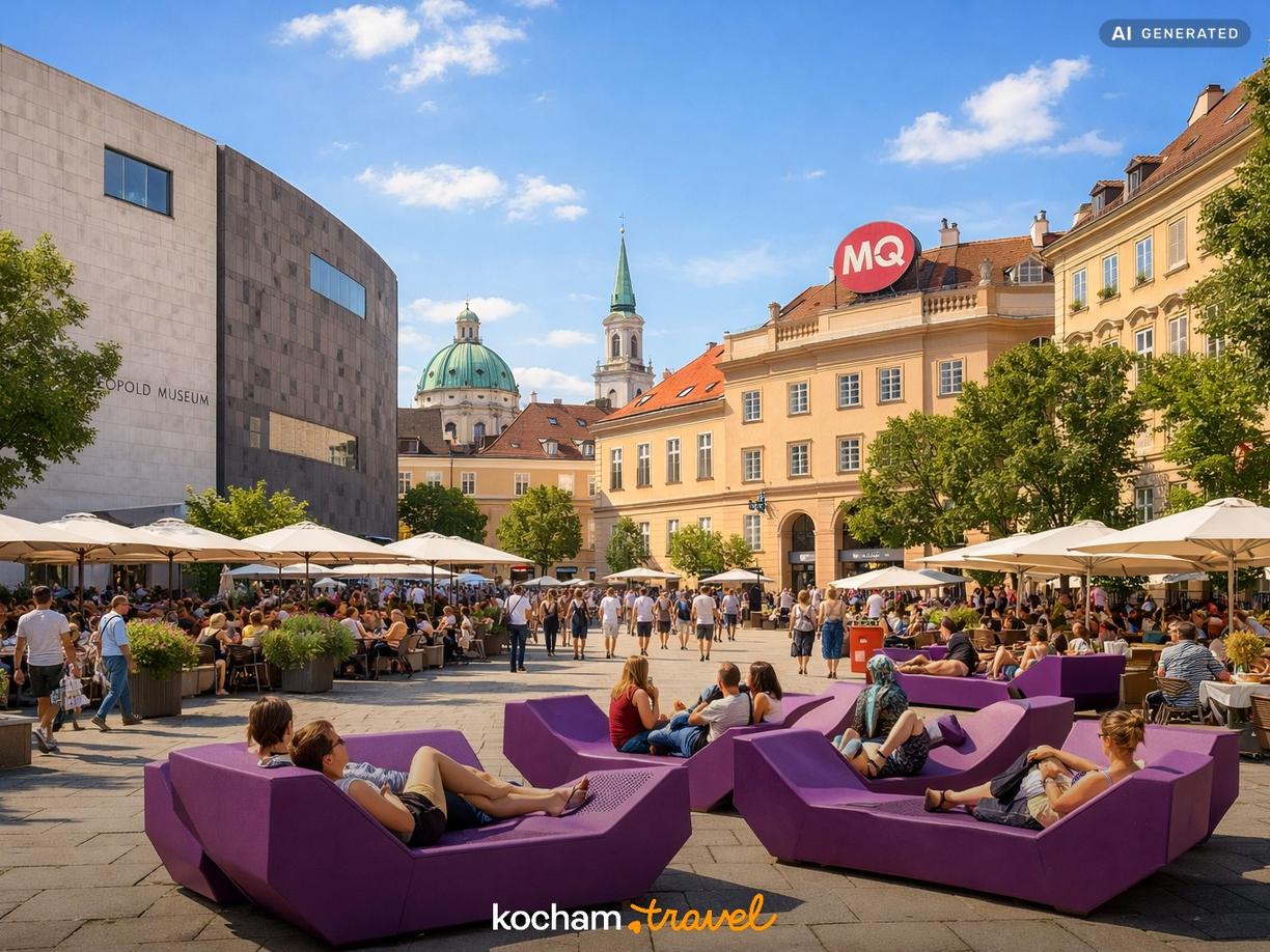 Modne i tętniące życiem dzielnice: Neubau i Mariahilf w Wiedeń