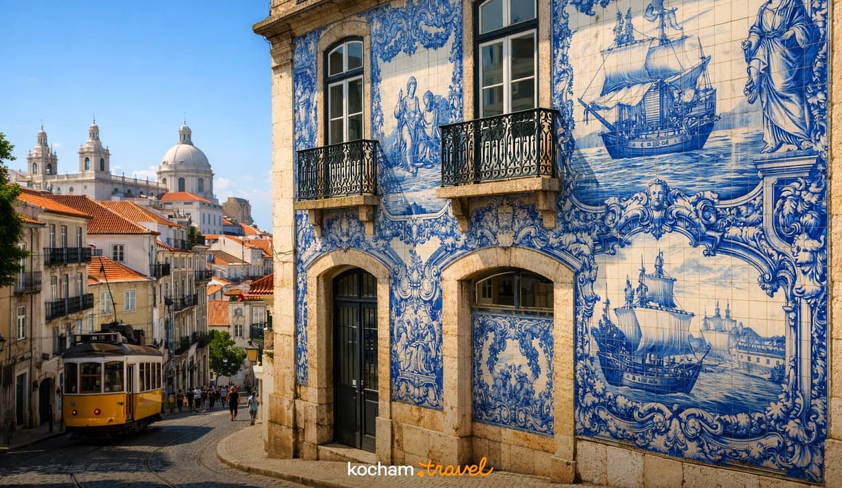 Ilustracja do tematu: City break z Wrocławia: Lizbona – gdzie podziwiać najpiękniejsze tradycyjne azulejos w stolicy Portugalii?