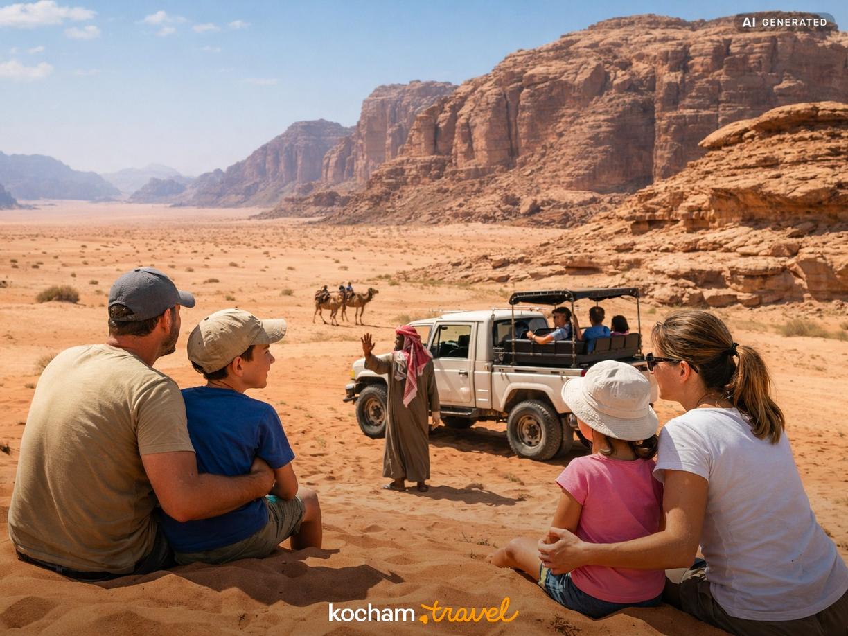Planowanie wyjazdu z dziećmi i kwestie bezpieczeństwa w Wadi Rum