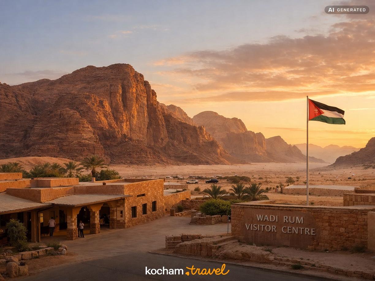 Oficjalne ceny i stawki w Centrum dla Odwiedzających w Wadi Rum