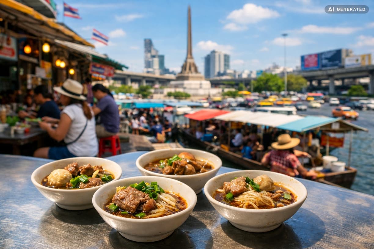 Zgubiłeś się w gąszczu tajskich smaków? w Bangkok