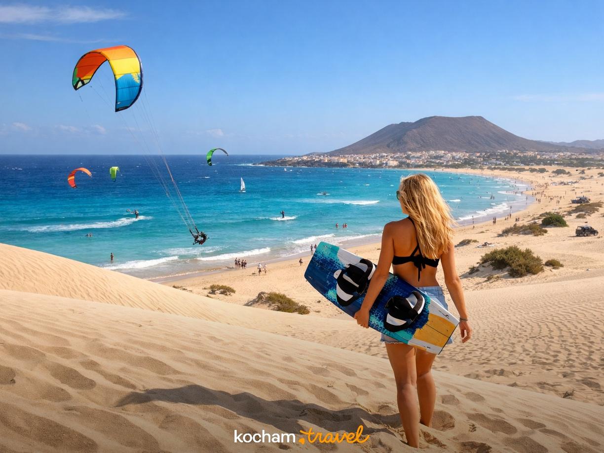 Corralejo: Energia, Wydmy i Nieskończone Możliwości na Północy w Fuerteventura