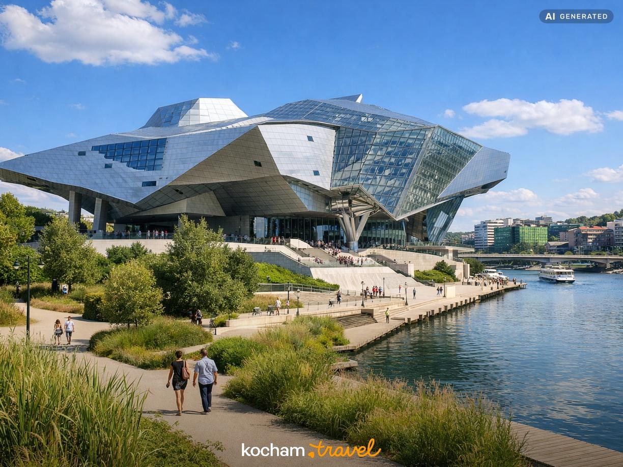 Dzień drugi: Nowoczesność i natura w dzielnicy Confluence w Lyon
