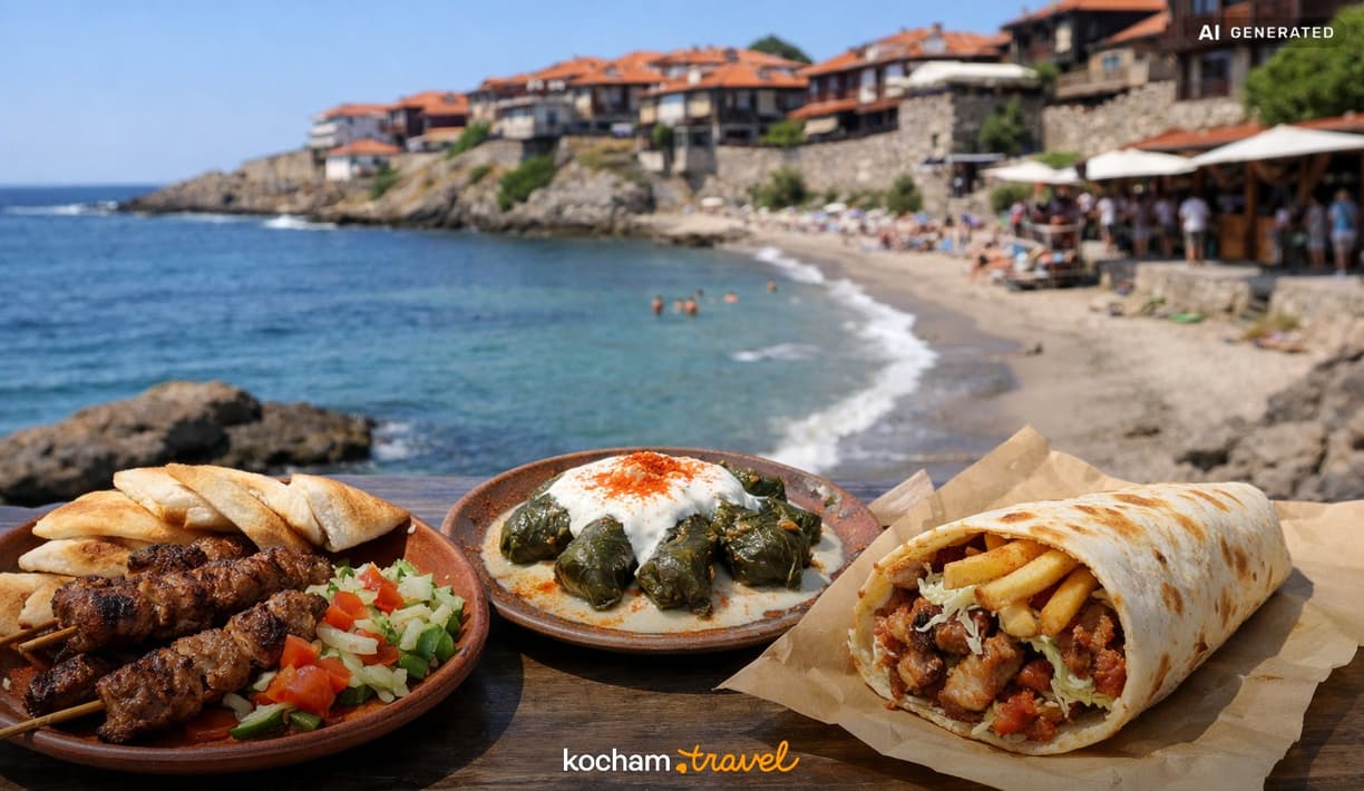 Ilustracja do tematu: Sozopol: gdzie zjeść — lokalne klasyki i street food?