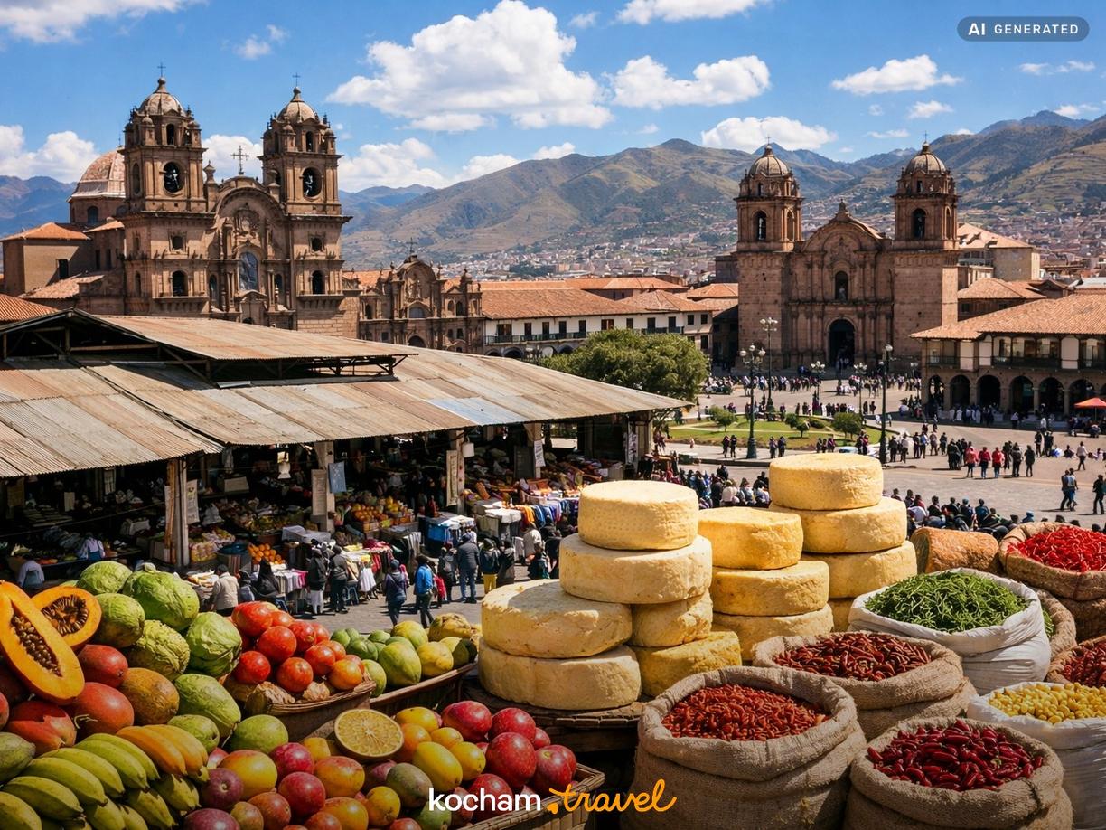 Mercado San Pedro: Serce kulinarnego Cusco w Cusco