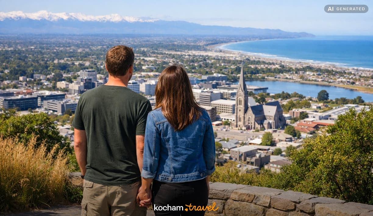 Ilustracja do tematu: Jak zaplanować wakacje do: Christchurch, Nowa Zelandia we dwoje?