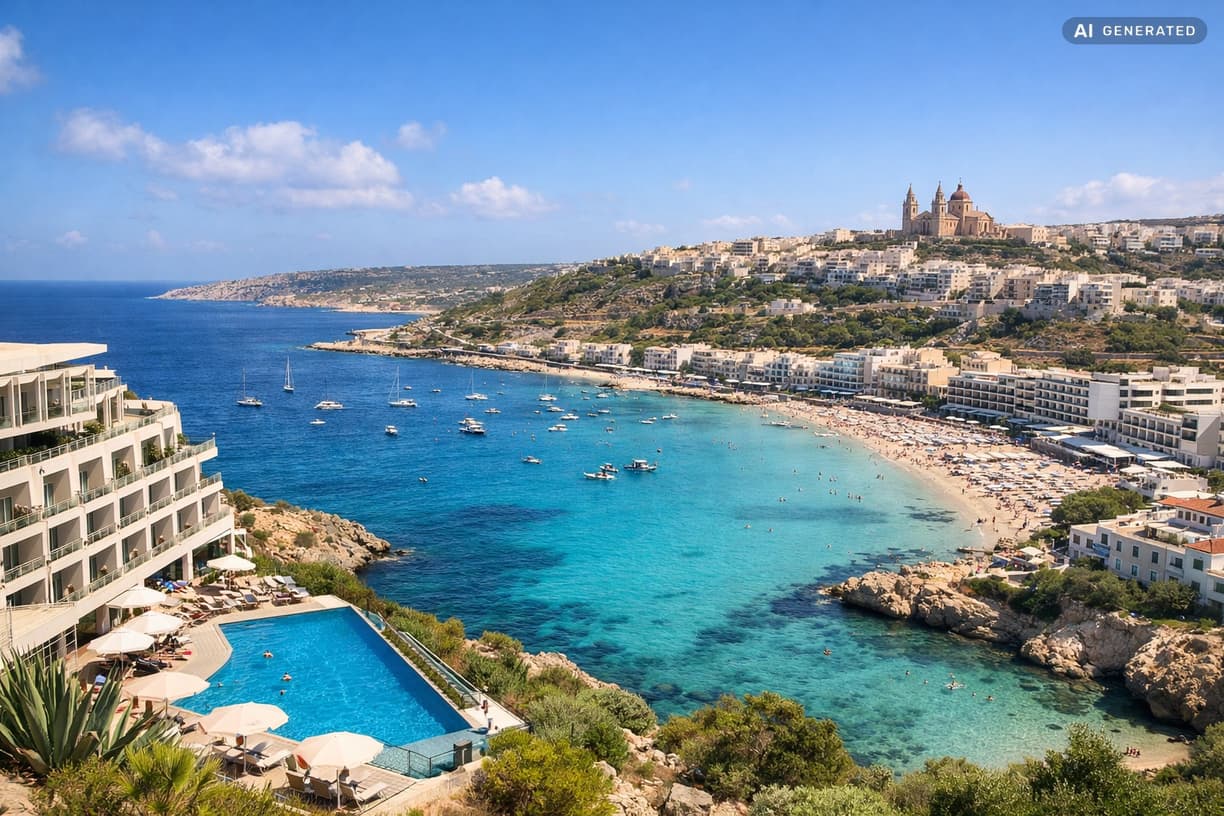 Szukasz idealnego miejsca na nocleg na Malcie? w Mellieħa