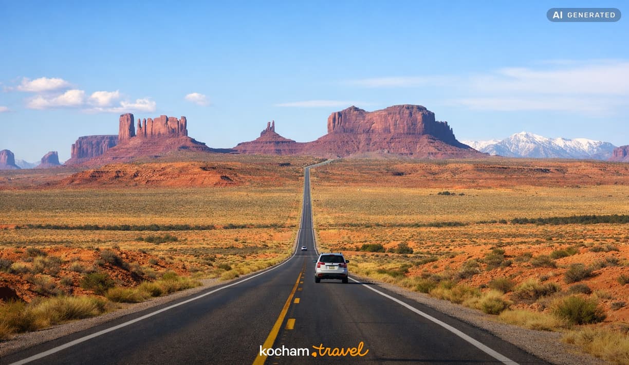 Ilustracja do tematu: Jak ułożyć road trip po Ameryce Północnej? Trasa na 10 dni
