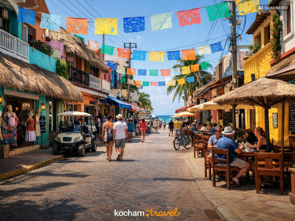 Dzień 2: Przeprawa na Isla Mujeres i magia centrum w Isla Mujeres